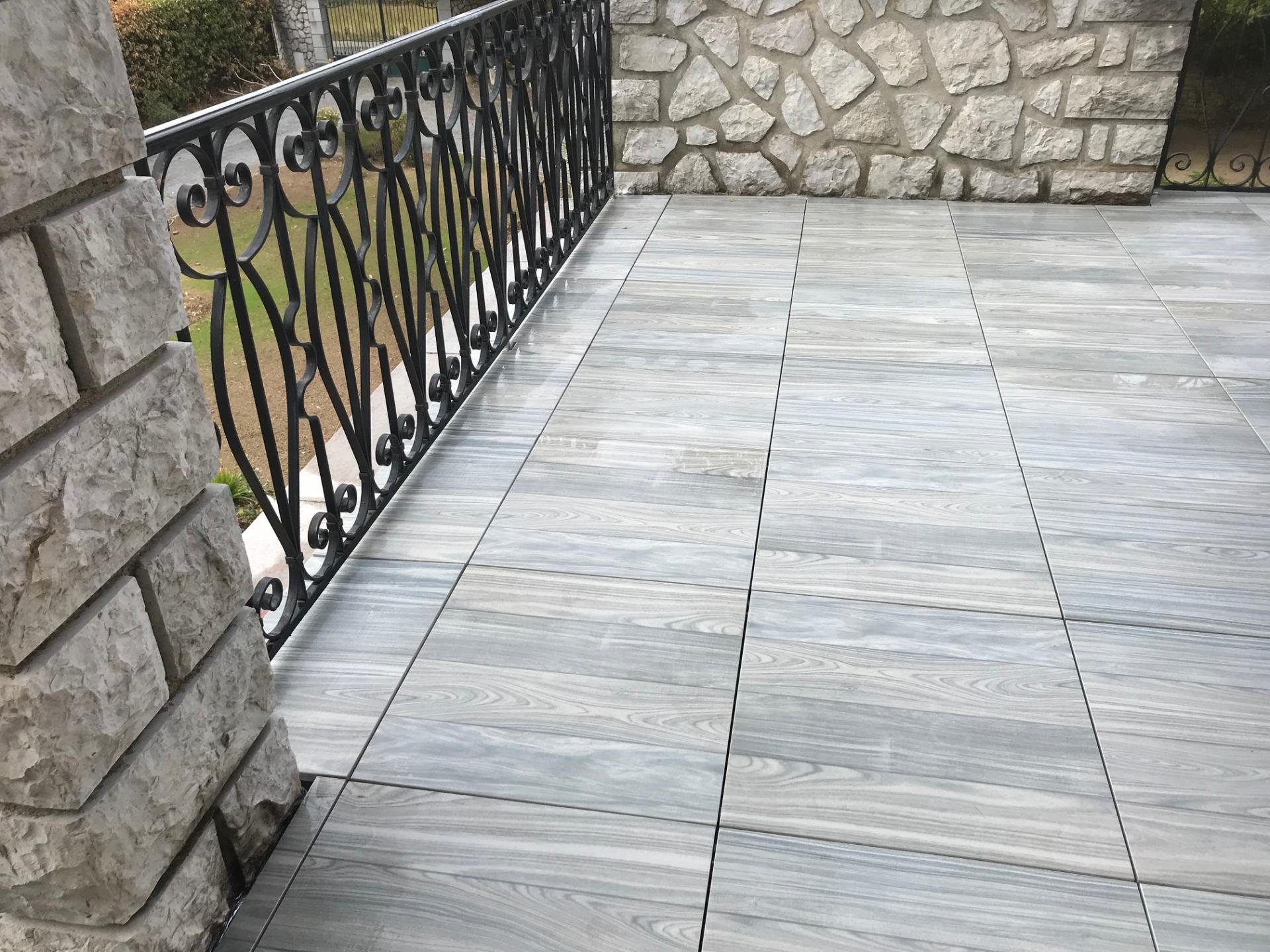 DALLES CARRELAGE SUR PLOTS